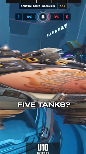 5 Tanks new Overwatch Meta???? #overwatch