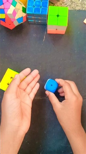 3 by 3 Rubik's cube with algorithm new magic trick 💥💥#youtube #viral #shorts #rubikscube