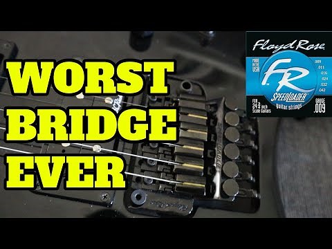How to Setup & Work on a Floyd Rose Speedloader Guitar Bridge