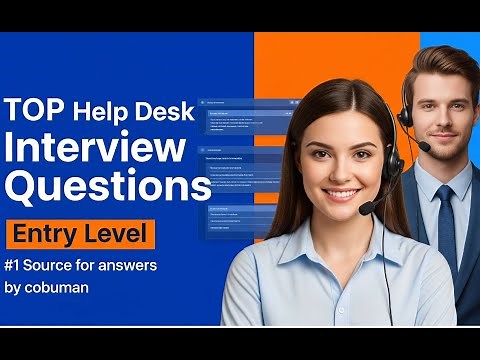 How to Answer Entry Level Help Desk Interview Questions and Ace the Interview, free study guide