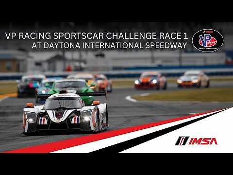 Race 1 - IMSA VP Racing SportsCar Challenge at Daytona International Speedway