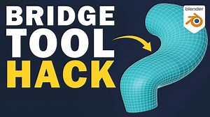 【Blender】使用bridge功能制作从圆到方完美过渡的模型（中文字幕）