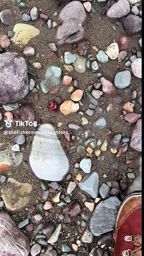 Red Sea Glass Discovery: Beachcombing Find