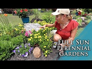 Full Sun Flowerbeds | My Carolina Garden Tour