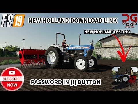 FS 19 New holland 3630 mod download link Indian tractor farming simulator 19