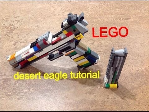 lego desert eagle (Tutorial)
