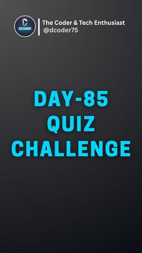 The Coder & Tech Enthusiast 🚀 on Instagram: "Comment Correct Output and Follow for more Quizzes and python coding tutorial"