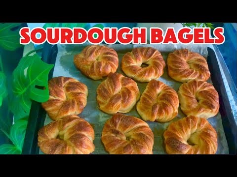 These NO-BOIL sourdough bagels are LIFE CHANGING (and surprisingly super easy to make)