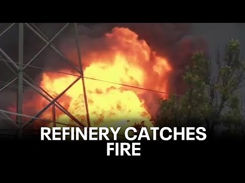 Fire breaks out at Martinez Refinery, injuries reported | KTVU