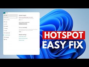 [FIXED] Mobile Hotspot Not Working in Windows 10/11