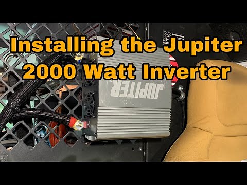 Installing A 2000 Watt Inverter In My Service Van