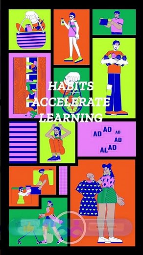 Habits Accelerate Learning.🔎🕯️✈️🚀