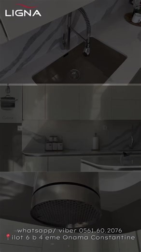 #LIGNA #constantine #CuisineBlanche #CuisineLacquée #Découvrir #trending #DesignDeCuisine #InspirationDéco #DécorationIntérieure #FYP #Tendance #PourToi