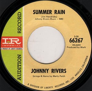 Johnny Rivers - Summer Rain / Memory Of The Coming Good