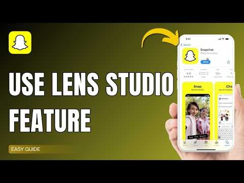 How To Use Snapchat Lens Studio Feature !