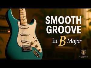 Dreamy SOUL BALLAD Guitar Backing Track in B Major 105 bpm