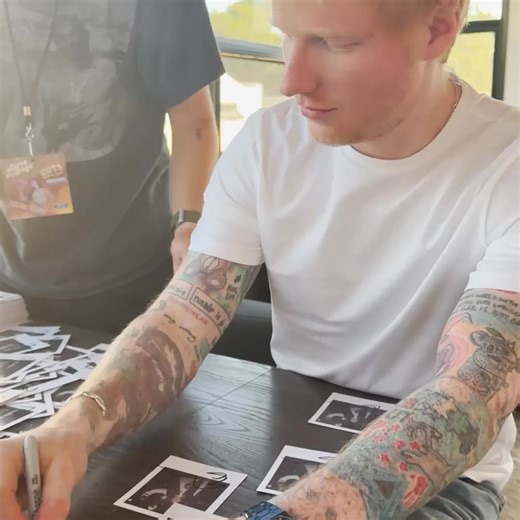 Order a copy of my new album Play, with signed insert, on TalkShopLive | Ed Sheeran