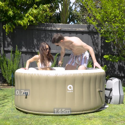 New to Clark Rubber! Relax in Style with Avenli Bali Inflatable Spa🌴 Bring resort-style relaxation to your Aussie backyard with the Avenli Bali Inflatable Spa. Quick to set up and built for Australian outdoor conditions, this durable backyard spa is perfect for relaxing! 👉 Talk to a Clark Rubber expert or visit our website to find out more and order your inflatable spa today! | Clark Rubber