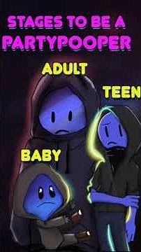 Adult, Teen And Baby Party Pooper | The Backrooms Explained