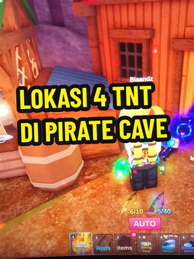 Lokasi TNT untuk Buka Goa Pirate Cave di Roblox