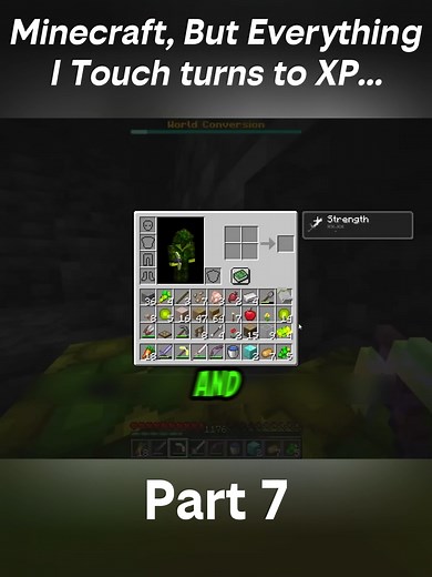 Minecraft, But Everything I Touch turns to XP 7