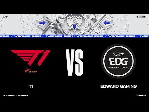 T1 vs. EDG | Worlds Group Stage Day 2 | T1 vs. Edward Gaming (2021)