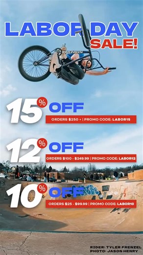 Labor Day sales have kicked off! You know what to do ⚡️ #danscomp @tyler_frenzel @justplainproductions 📸 | Dan's Comp