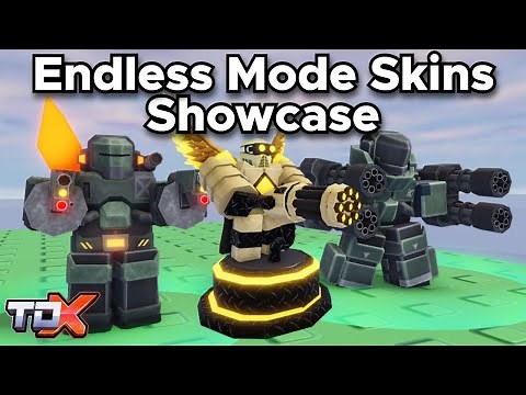 TDX Endless Mode Skins Showcase (Eradicator Juggernaut, Eradicator John, TB Golden Commando)