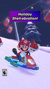 Deck the halls with red and green shells! #MarioKart8Deluxe | Nintendo of Canada