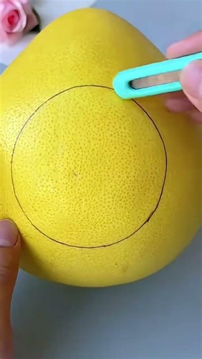 Making a food recipe using fresh oranges