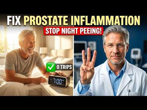 3 Steps to Stop Waking Up to Pee: The hs-CRP Secret for Men Over 60