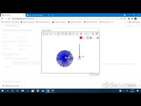 Tutorial creación de applet con Geogebra