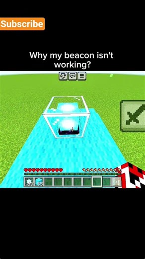 Minecraft beacon moment