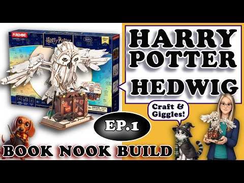 UNBOXING MAGIC! 🧙‍♀️ Harry Potter HEDWIG Craft Kit! 🦉 (Puremind Ep.1)