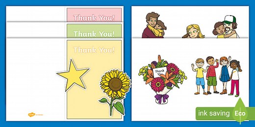 Make Your Own Thank You Card