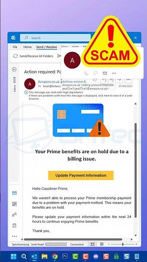 Don't Fall For This Amazon Email Scam