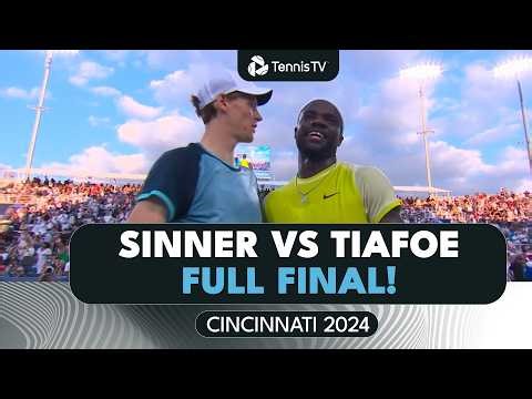 Jannik Sinner vs Frances Tiafoe FULL MATCH ⏪ | Cincinnati 2024 Final