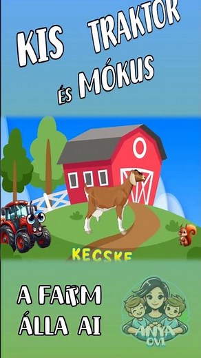Kis traktor és a farm állatai #mese #traktor #állatok #dalok #kvíz #bolygók #gyerekeknek