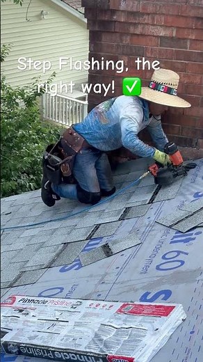 How to flash a chimney! #roofing #construction #carpentry #diy #tools