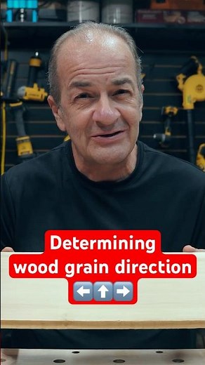 Determining wood grain direction