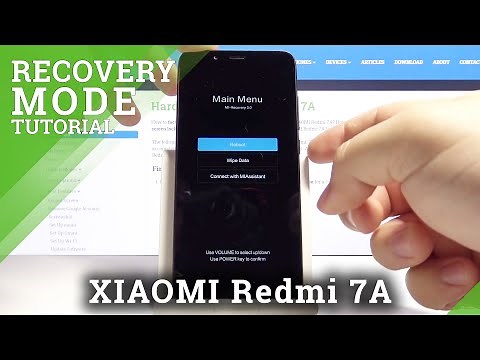 How to Enter Recovery Mode in XIAOMI Redmi 7A – Open Recovery Mode
