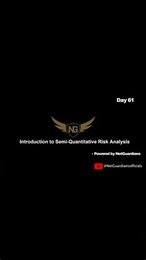 What is Semi-Quantitative Risk Analysis? | Beginner Friendly Guide #shorts #cybersecurity
