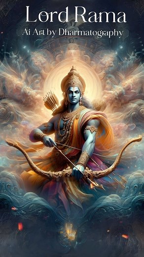 Jay Shree Ram 🏹 Embrace the divine virtues of Lord Rama, the epitome of righteousness, virtue, and unwavering devotion. 🕉️✨ 🌅 Envision the radiant bow of Rama, symbolizing the triumph of truth and the commitment to upholding dharma. 🔱🌈 🚩 Immerse yourself in the timeless epic of Ramayana, where Lord Rama’s journey becomes a beacon of inspiration for all. 📜🌟 🙏 Join in devotional chants, connecting with the spirit of Rama that signifies the path of duty, honor, and divine love. 📿💖 🌟 Sha