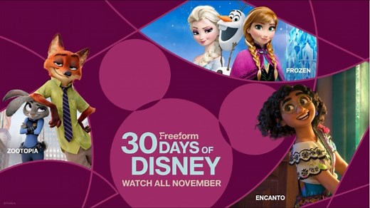 Freeform announces lineup for '30 Days of Disney' this November