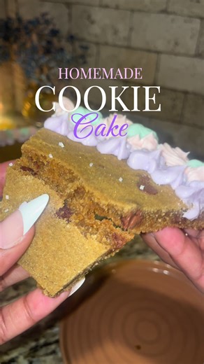 Delicious Homemade Cookie Cake Recipe