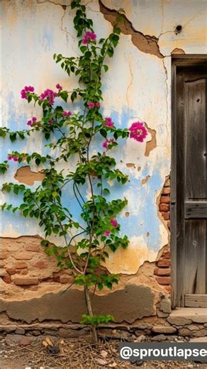 Bougainville Fast Time Lapse| #Shorts