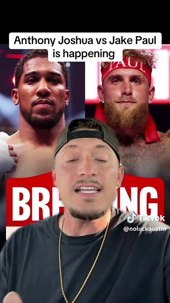 Anthony Joshua vs Jake Paul is happening 👀 #mma #ufc #boxing #jakepaul #anthonyjoshua