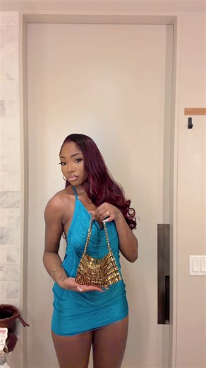 LA bound >>> dress from @White Fox Boutique use my code: INDIYAHTT for a cutesty lil discount xxxx