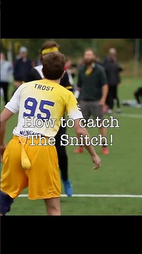 How do you catch the Snitch is Quadball (real quidditch) #Quadball #JoinTheFun #Geeklife #quidditch