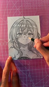 302 reactions · 7 comments | Alya waifu para karbit 2024 - Referensi from @pixelskyline_ai #anime #sketch #drawing #redraw #animeedits | Momon Draw | Facebook